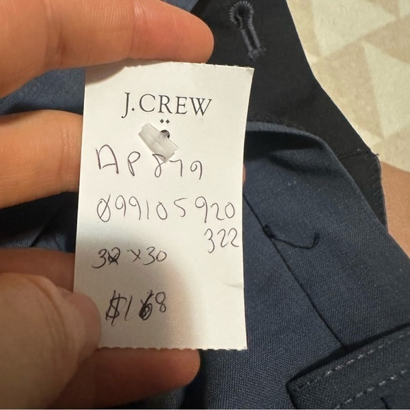 NWOT j crew Thompson pant Four Season Wool Light Blu - Picture 5 of 5